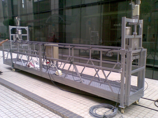 la cerradura de seguridad 30kN suspendió la cuna de la plataforma para la construcción/el trabajo de mantenimiento