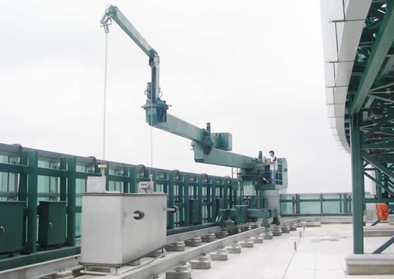 Automatizada CDGC ferroviario montado limpiacristales góndola de plataforma con 9.0 m/min